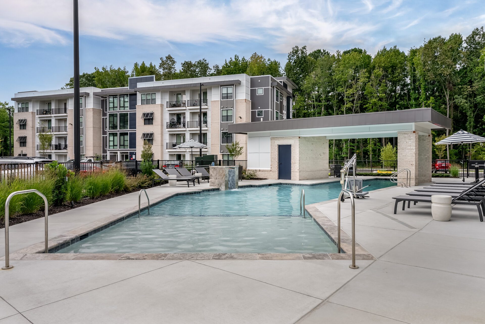Resort-Style Pool at Boulevard 45 Apartments