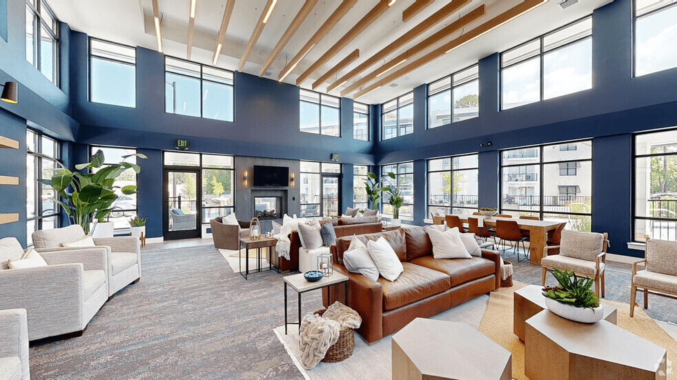 New Hallway with Sofa and Sitting Area in Virginia Beach